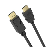 Darrahopens Electronics > Computer Accessories > Computer Cables & Adapters Laser DisplayPort to HDMI Cable 1080p 1m
