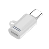 Darrahopens Electronics > Computer Accessories > Computer Cables & Adapters Lightning to USB-C Adapter Compatible with iPhone 15, USB Type-C Converter, White