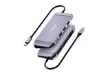 Darrahopens Electronics > Computer Accessories > Computer Cables & Adapters mBeat Elite X11 Dual Hdmi Mst 9-In-1 Usb-C Docking Station