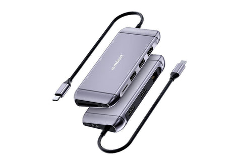 Darrahopens Electronics > Computer Accessories > Computer Cables & Adapters mBeat Elite X11 Dual Hdmi Mst 9-In-1 Usb-C Docking Station
