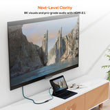 Darrahopens Electronics > Computer Accessories > Computer Cables & Adapters mbeat Tough Link 8K USB-C to DP Adapter - Space Grey