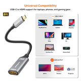 Darrahopens Electronics > Computer Accessories > Computer Cables & Adapters mbeat Tough Link 8K USB-C to HDMI Adapter - Space Grey