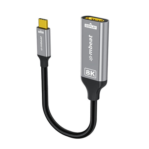 Darrahopens Electronics > Computer Accessories > Computer Cables & Adapters mbeat Tough Link 8K USB-C to HDMI Adapter - Space Grey