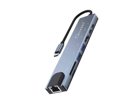 Darrahopens Electronics > Computer Accessories > Computer Cables & Adapters OXHORN AD-U31-801 USB C to HDTV Adapter (8-in-1)