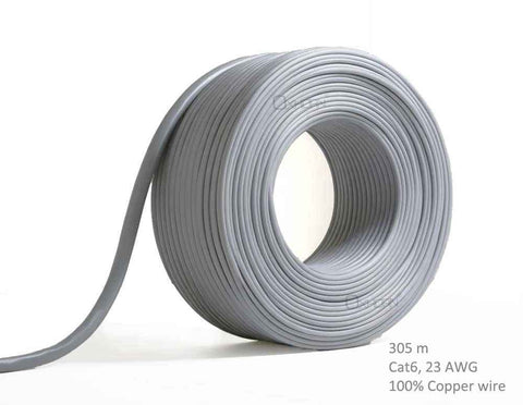 Darrahopens Electronics > Computer Accessories > Computer Cables & Adapters OXHORN CB-CAT6-305 Network Cable Cat6 305m Roll