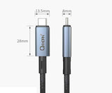 Darrahopens Electronics > Computer Accessories > Computer Cables & Adapters Oxhorn  USB 4.0 Type C Cable 1m