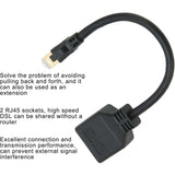 Darrahopens Electronics > Computer Accessories > Computer Cables & Adapters RJ45 Splitter Adapter, 1 to 2 Port RJ45 Network Ethernet Adapter Splitter, CAT8 Network Cable Splitter Adapter for Home Office,
