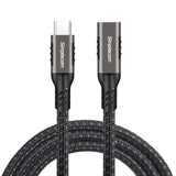 Darrahopens Electronics > Computer Accessories > Computer Cables & Adapters Simplecom CAU620 USB-C Male to Female Extension Cable USB 3.2 Gen2 PD 100W 20Gbps 2M