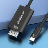 Darrahopens Electronics > Computer Accessories > Computer Cables & Adapters Simplecom DA324 USB-C to HDMI 2.1 Cable 2M HDCP 8K@60Hz