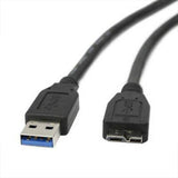 Darrahopens Electronics > Computer Accessories > Computer Cables & Adapters USB 3.0 Cable Compatible with WD Seagate Toshiba Samsung Portable Hard Drives, A to Micro-B Cable 1m