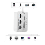 Darrahopens Electronics > Computer Accessories > Computer Cables & Adapters USB 3.0 Hub Multifunctional Card Reader