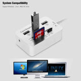 Darrahopens Electronics > Computer Accessories > Computer Cables & Adapters USB 3.0 Hub Multifunctional Card Reader