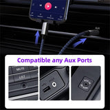 Darrahopens Electronics > Computer Accessories > Computer Cables & Adapters USB C \u0026 Lightning to 3.5mm Aux Audio Adapter Cable Braided Nylon