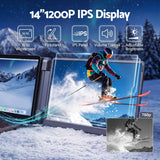 Darrahopens Electronics > Computer Accessories > Computer Monitors & Accessories Devanti 14 Inch Portable Monitor Laptop Screen Extender Triple Display