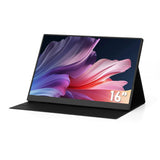 Darrahopens Electronics > Computer Accessories > Computer Monitors & Accessories Devanti Portable Monitor Laptop Extender USB C Travel Display 16 Inch Black
