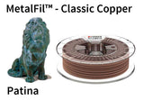 darrahopens Electronics > Computer Accessories Copper-filled PLA based filament MetalFil 2.85mm Classic Copper 750 gram 3D Printer Filament