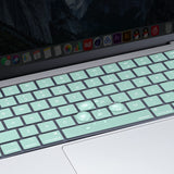 Darrahopens Electronics > Computer Accessories Keyboard Cover Skin For MacBook Air Pro 13 13.6 14 15.3 16 A2442 A2779 A2485 A2780 A2681 A2941 M1 M2 2021 to 2023 Mint Green