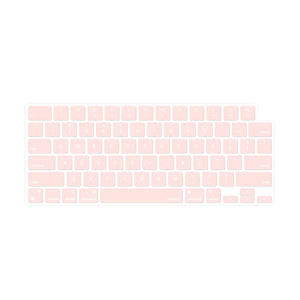 Darrahopens Electronics > Computer Accessories Keyboard Cover Skin For MacBook Air Pro 13 13.6 14 15.3 16 A2442 A2779 A2485 A2780 A2681 A2941 M1 M2 2021 to 2023 Pink
