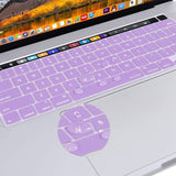Darrahopens Electronics > Computer Accessories Keyboard Cover Skin For MacBook Pro 13 Pro 16 A2338 A2289 A2251 A2141 M1 M2 2020 to 2023 purple