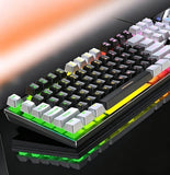 Darrahopens Electronics > Computer Accessories > Keyboards & Accessories 104 Keys Wired Keyboard Pink