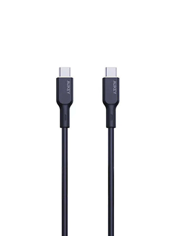 Darrahopens Electronics > Computer Accessories > Keyboards & Accessories Aukey Circlet Blink 100W 1m Silicone USB-C to USB-C Cable (CB-SCC101)