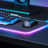 Darrahopens Electronics > Computer Accessories > Keyboards & Accessories Laser RGB LED Gaming Mouse Pad Extra Large