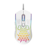 Darrahopens Electronics > Computer Accessories > Keyboards & Accessories Laser RGB Lightweight Gaming Mouse White
