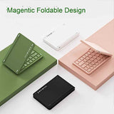 Darrahopens Electronics > Computer Accessories > Keyboards & Accessories Purple Ultra-Slim Foldable Bluetooth Keyboard - Portable Wireless Rechargeable Travel Keyboard for iOS Android Windows Devices