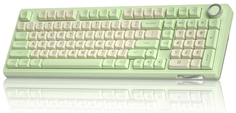 Darrahopens Electronics > Computer Accessories > Keyboards & Accessories SOLAKAKA Ki99 Pro 99-Key Gasket Mechanical Keyboard Tri-Mode Hot-Swap Knob In Australia - Darrahopens