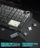 Darrahopens Electronics > Computer Accessories > Keyboards & Accessories SOLAKAKA Ki99 Pro 99-Key Gasket Mechanical Keyboard Tri-Mode Hot-Swap Knob In Australia - Darrahopens