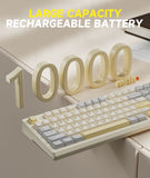 Darrahopens Electronics > Computer Accessories > Keyboards & Accessories SOLAKAKA Ki99 Pro 99-Key Gasket Mechanical Keyboard Tri-Mode Hot-Swap Knob In Australia - Darrahopens