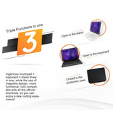 Darrahopens Electronics > Computer Accessories > Keyboards & Accessories Tablet Keyboard Case Bluetooth Touchpad Keyboard for Pro 11 Inch Black In Australia - Darrahopens