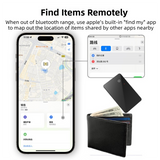 Darrahopens Electronics > Computer Accessories > Keyboards & Accessories Ultra-Slim 2mm Glass Card Tracker for iOS - Global GPS Location Finding for Wallet, Keys, and Luggage