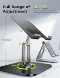 Darrahopens Electronics > Computer Accessories > Laptop Stands Black Silver laptop stand, 360 degree rotatable, ergonomic laptop stand, laptop accessories, adjustable laptop stand, laptop riser, workspace ergonomics, Australian market
