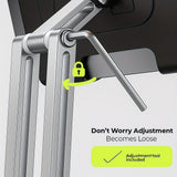 Darrahopens Electronics > Computer Accessories > Laptop Stands Black Silver laptop stand, 360 degree rotatable, ergonomic laptop stand, laptop accessories, adjustable laptop stand, laptop riser, workspace ergonomics, Australian market