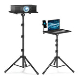 Darrahopens Electronics > Computer Accessories > Laptop Stands Laptop Stand Tripod - Adjustable Height Projector Holder With Phone Mount