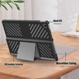 Darrahopens Electronics > Computer Accessories > Laptop Stands Protective Stand for Lenovo Tab Plus 11.5 inch TB351FU with Heat Dissipation in Leather Grey Grey