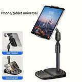 Darrahopens Electronics > Computer Accessories > Laptop Stands **Telescopic Rotating Live Stream Tripod: Adjustable Height, Multi-Angle Shooting, Stable and Portable**