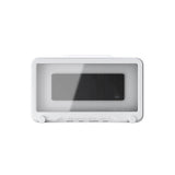Darrahopens Electronics > Computer Accessories > Laptop Stands Wall Mounted Phone Holder for Bathroom Shower Waterproof Touch Screen Case - White