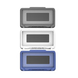 Darrahopens Electronics > Computer Accessories > Laptop Stands Wall Mounted Phone Holder for Bathroom Shower Waterproof Touch Screen Case - White