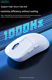 Darrahopens Electronics > Computer Accessories > Mouse & Accessories 75g Ultra-Lightweight Tri-Mode Wireless Gaming Mouse - 1000Hz Polling Rate, 120-Hour Battery(pink)