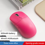 Darrahopens Electronics > Computer Accessories > Mouse & Accessories 75g Ultra-Lightweight Tri-Mode Wireless Gaming Mouse - 1000Hz Polling Rate, 120-Hour Battery(pink)