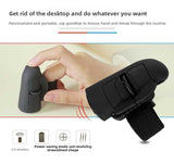 Darrahopens Electronics > Computer Accessories > Mouse & Accessories Black Wireless Finger Mouse Rechargeable 2.4G Ring Mouse for Laptop Tablet Smartphone Ergonomic Mini Mouse for Mobile Office and Travel Australian Lifestyle