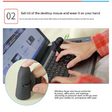 Darrahopens Electronics > Computer Accessories > Mouse & Accessories Black Wireless Finger Mouse Rechargeable 2.4G Ring Mouse for Laptop Tablet Smartphone Ergonomic Mini Mouse for Mobile Office and Travel Australian Lifestyle