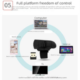 Darrahopens Electronics > Computer Accessories > Mouse & Accessories Black Wireless Finger Mouse Rechargeable 2.4G Ring Mouse for Laptop Tablet Smartphone Ergonomic Mini Mouse for Mobile Office and Travel Australian Lifestyle