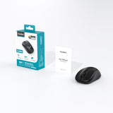 Darrahopens Electronics > Computer Accessories > Mouse & Accessories Choetech KB-002-BK 3-Level Adjustable 1600 DPI Wireless Mouse (Black)