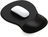 Darrahopens Electronics > Computer Accessories > Mouse & Accessories Gel Wrist Rest Mouse Pad - Ergonomic Office Mouse Pad with Wrist Support - Non-Slip, Design Desktop Accessory Pad for Home & Game Decoration (01 Black)
