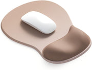Darrahopens Electronics > Computer Accessories > Mouse & Accessories Gel Wrist Rest Mouse Pad - Ergonomic Office Mouse Pad with Wrist Support - Non-Slip Design Desktop Accessory Pad for Home & Game Decoration (06 Mocha Sha)