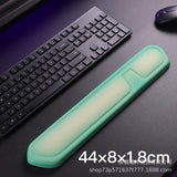 Darrahopens Electronics > Computer Accessories > Mouse & Accessories Green and White Comfortable Memory Foam Wrist Rest Set – Ergonomic Mouse Pad & Keyboard Hand Support for Office and Home Use