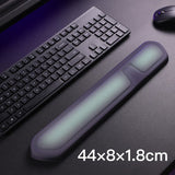 Darrahopens Electronics > Computer Accessories > Mouse & Accessories Purple and Green Comfortable Memory Foam Wrist Rest Set – Ergonomic Mouse Pad & Keyboard Hand Support for Office and Home Use